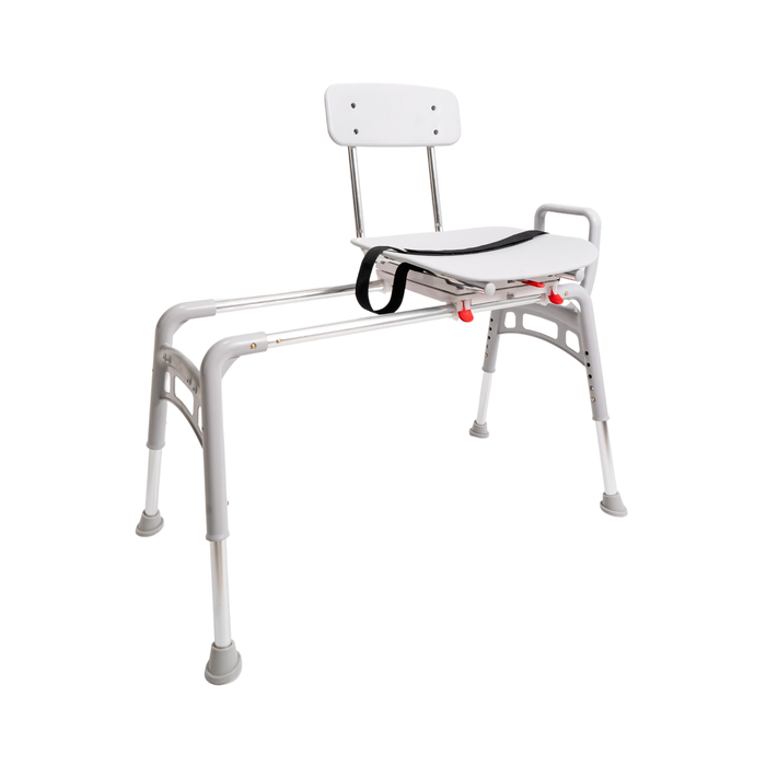 Eagle Health Supplies Sliding Tub Transfer Bench with Swivel Seat -  ERGO Series (78668)