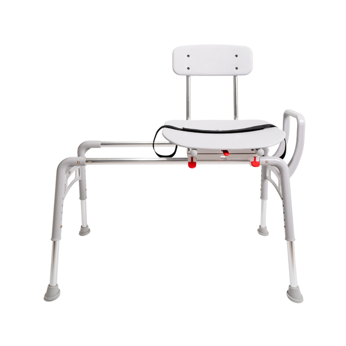 Eagle Health Supplies Sliding Tub Transfer Bench with Swivel Seat -  ERGO Series (78668)