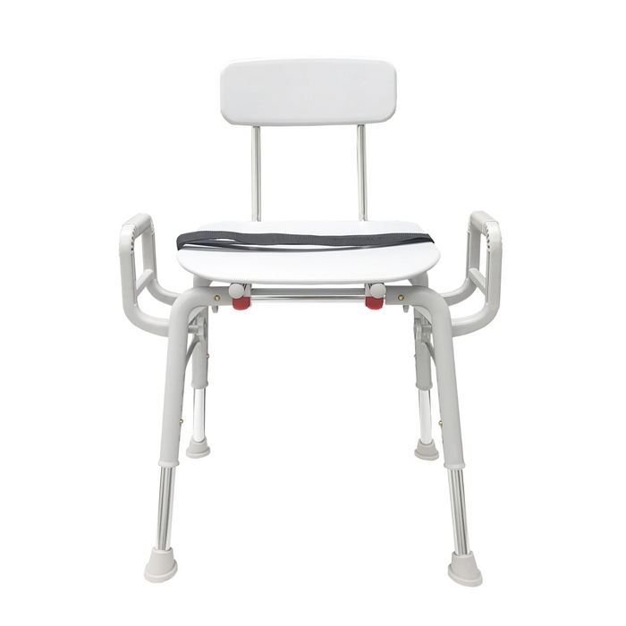 Eagle Health Supplies Bariatric Shower Chair with Back & Arms (80621)