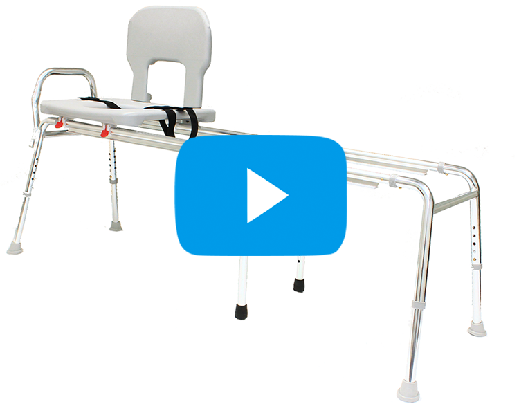 Toilet to shower transfer bench sale