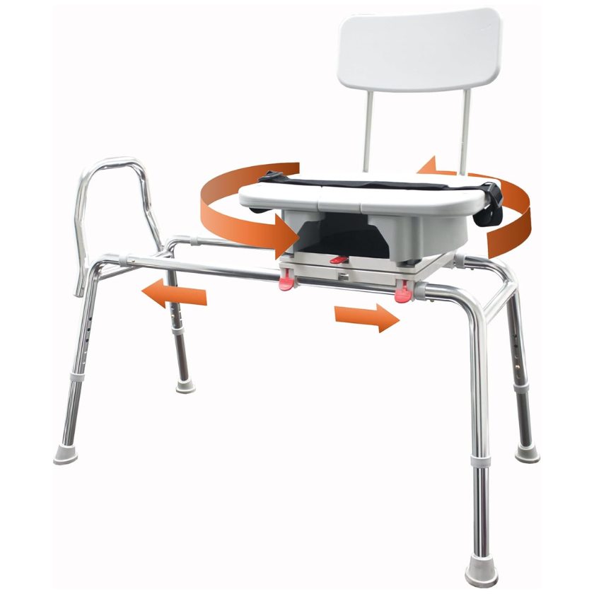 Swivel Sliding Shower Transfer Benches