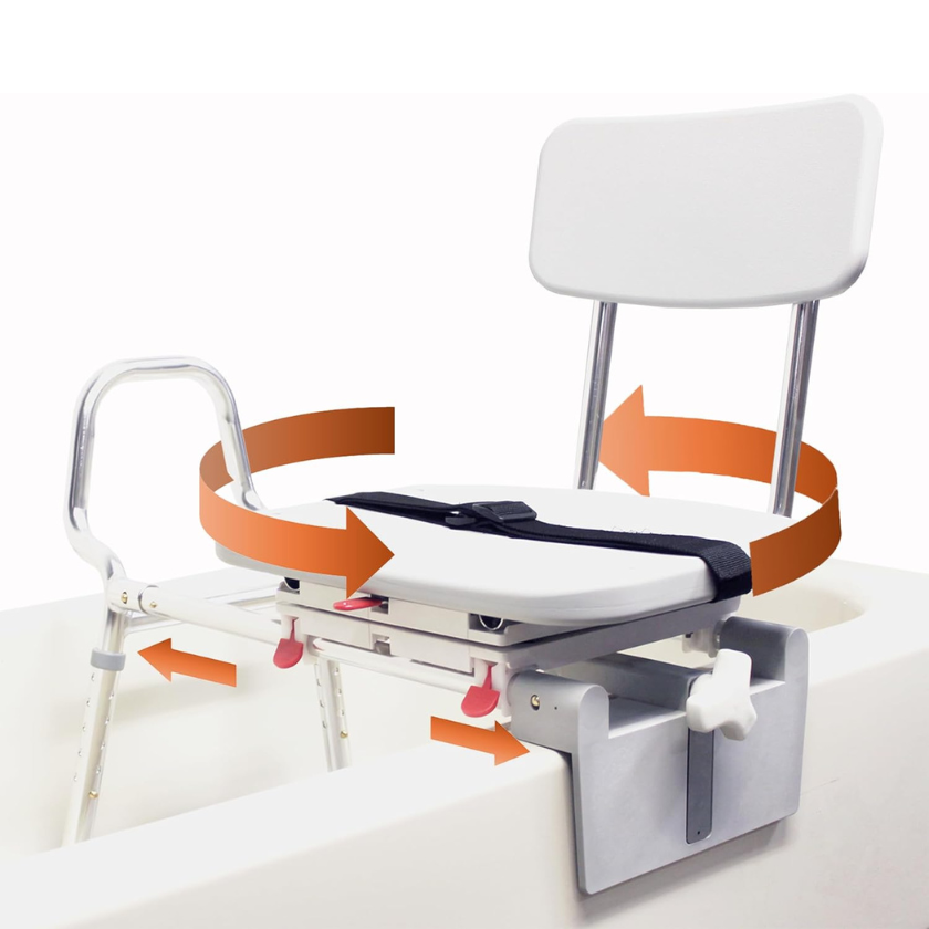Tub-Mount Transfer Bench — Eagle Health Supplies