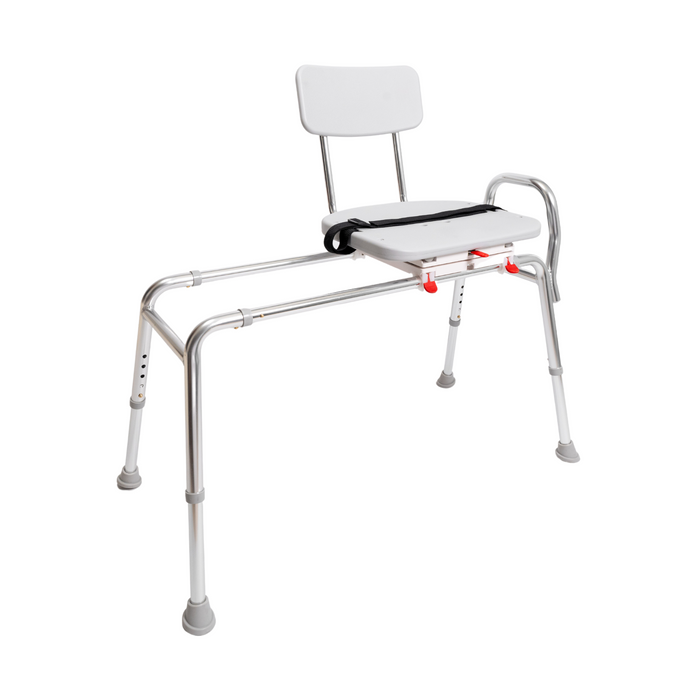 Transfer Bench Sliding Tub Transfer Bench with Swivel Seat - 77662 | Eagle Health Supplies