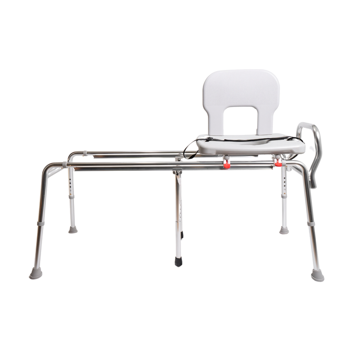 Eagle Health Supplies Toilet-to-Tub Sliding Tub Transfer Bench, Long, (77963)