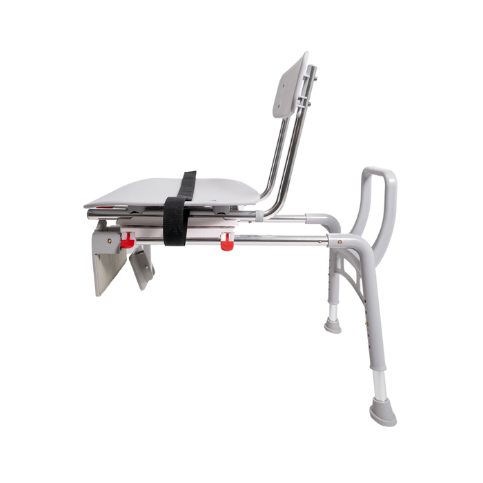 Eagle Health Supplies Tub-Mount Sliding Tub Transfer Bench with Swivel Seat -  ERGO Series (78768)