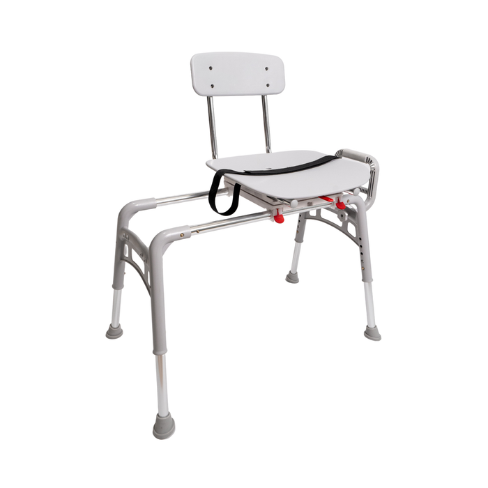 Eagle Health Supplies Sliding Tub Transfer Bench with Swivel Seat -  MOD Series (80662)