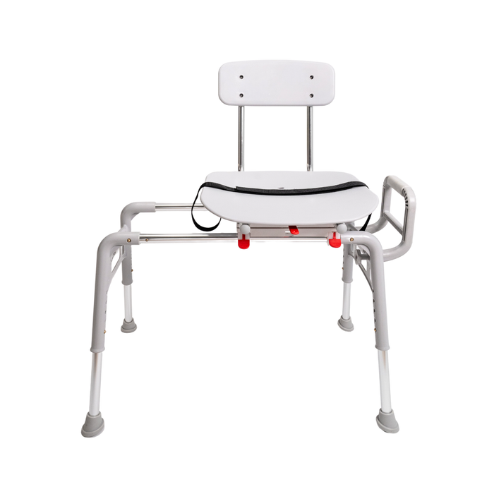 Eagle Health Supplies Sliding Tub Transfer Bench with Swivel Seat -  MOD Series (80662)
