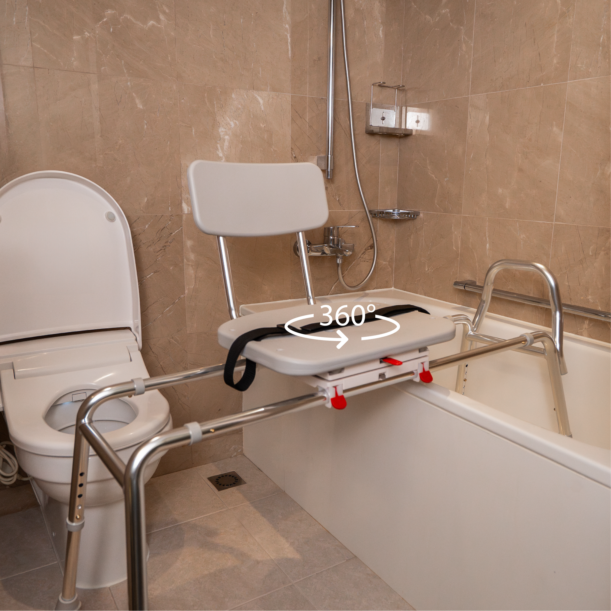 Long Transfer Bench Extra Long Swivel Sliding Tub Transfer Bench – 77692 | Eagle Health ...
