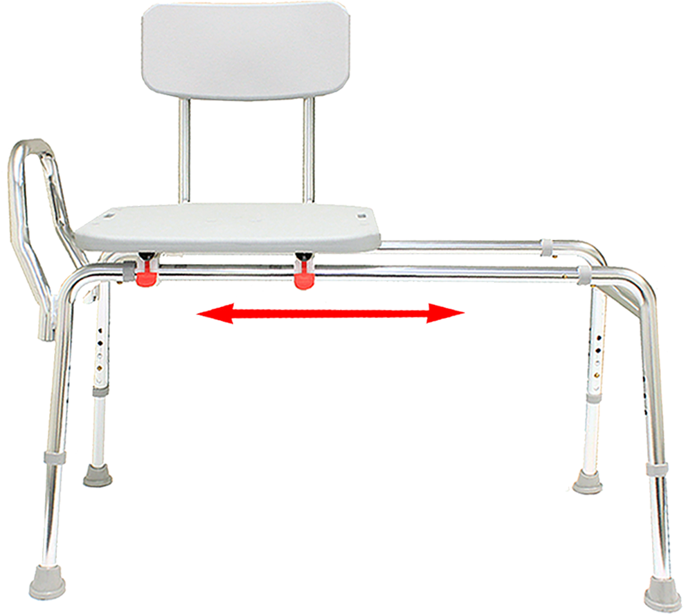 77211 Sliding Transfer Bench Regular Eagle Health Supplies