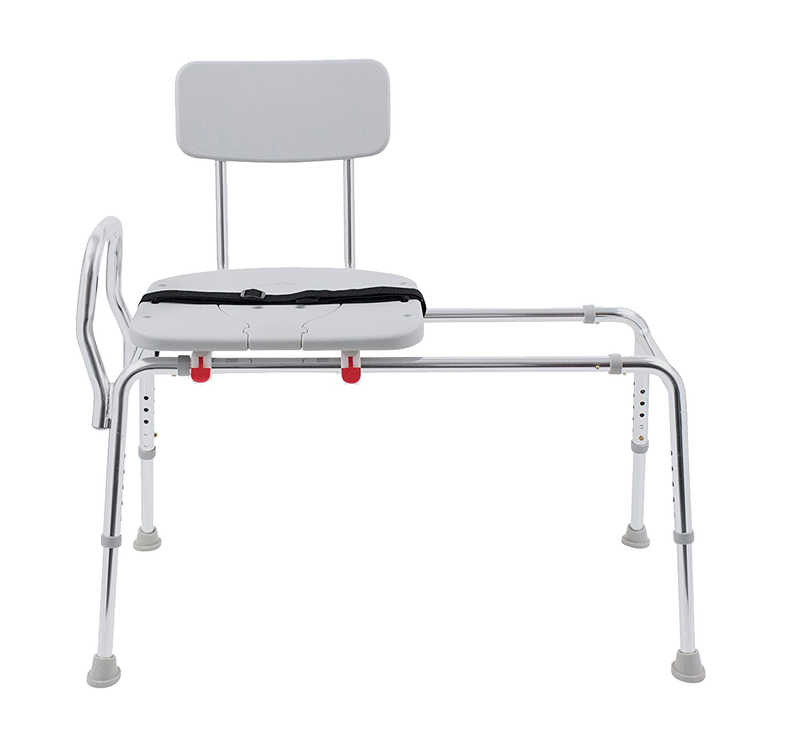 77311 - Sliding Transfer Bench with Cut-Out (Regular) - Eagle Health Supplies